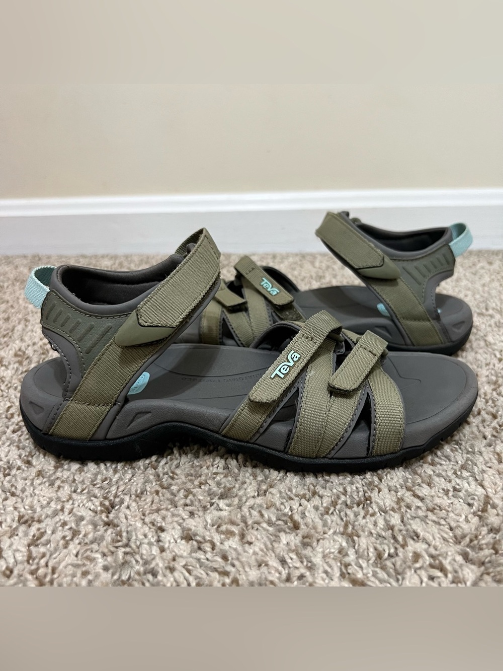 Teva Tirra Women's Sandals Burnt Olive Size 6
